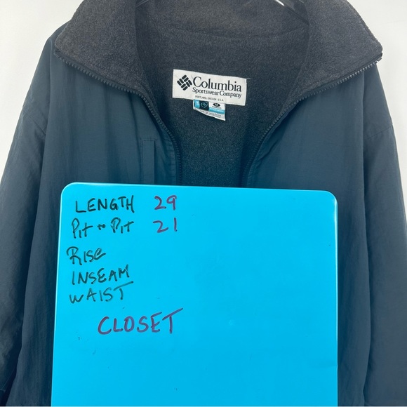 VTG Columbia Interchange Winter Jacket Snow Coat Womens Medium Blue Gray Color - Picture 7 of 7